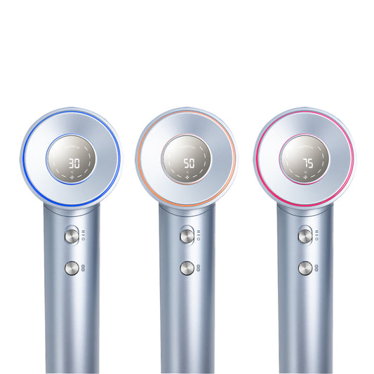 inno3C 1600W負離子高速風筒 i-HD10|快速乾髮 防毛躁 智能恒溫護髮 靜音 磁吸噴嘴 吹風機 (藍色)