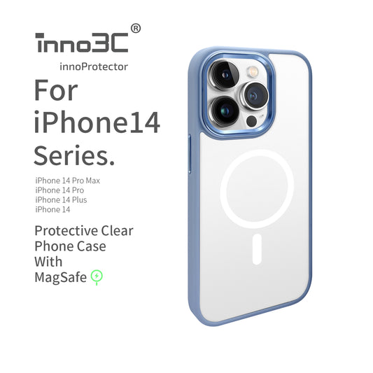 inno3C iPhone 14 series Protective Clear Case With MagSafe 【Buy 1 get 1 free】