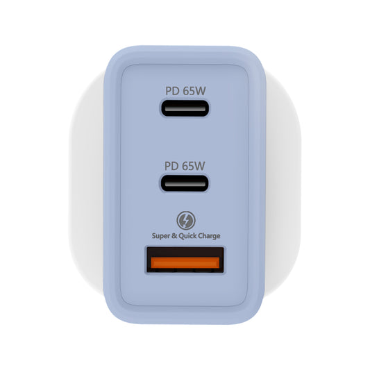 inno3C 65W Super Silicon PD 3.0 & PPS 三輸出快速充電器 i-65W|超級矽充電器|3 端口超級硅充電器|USB充電器|USB 插頭|Type C充電器|快充火牛|叉電器