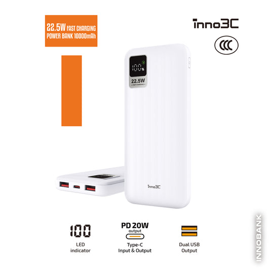 inno3C 22.5W Fast Charging CCC Power Bank 10000mAh G03