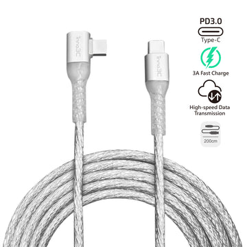 inno3C Type-C to Type-C 60W L-shape Cable i-60C-20