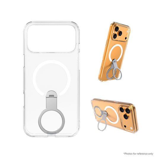 inno3C Magnetic Protective Case with 360° Rotation Ring Holder for iPhone 17 series
