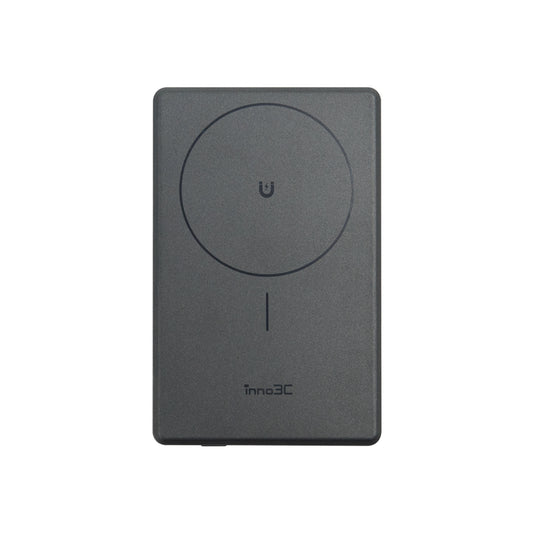 inno3C 3 in 1 內置Type-C線 帶支架 無線充電 磁吸行動電源 i-MD5｜迷你磁吸無線充電移動電源 ｜PD3.0 磁吸充電 移動電源｜快速充電 尿袋｜無線充電 充電寶