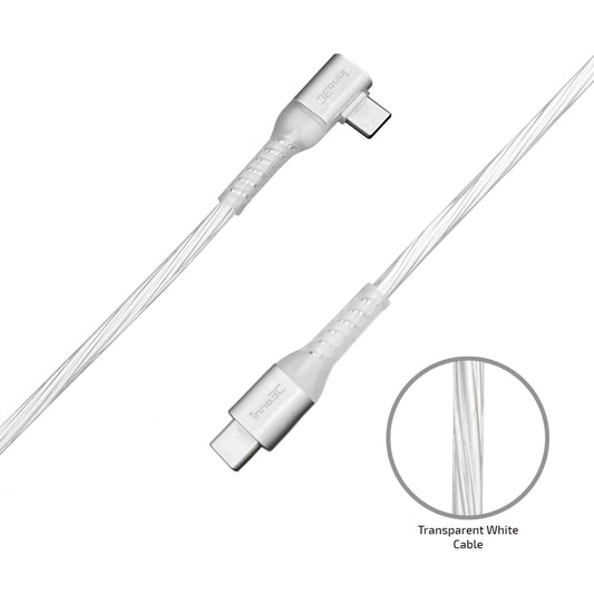 inno3C Type-C to Type-C 60W L-shape Cable i-60CB-12
