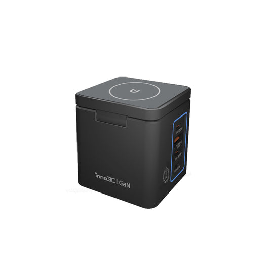 inno3C 105W Qi2 + GaN 6-in-1Wireless Fast Charging Dock i-105WS
